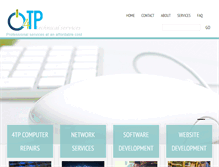 Tablet Screenshot of 4techpros.com